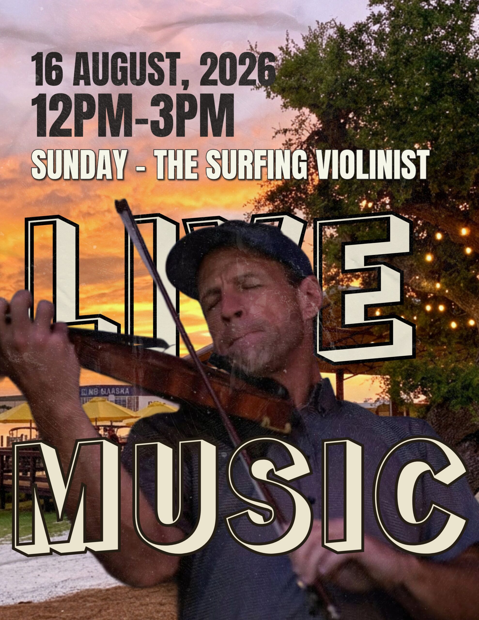 Surfing Violinist